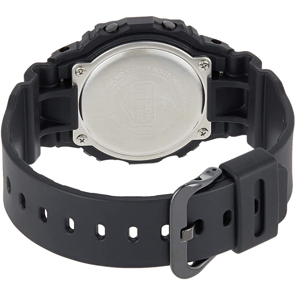 Đồng Hồ Casio Nam Dây Nhựa GSHOCK DW-5600MS-1HDR Chính Hãng