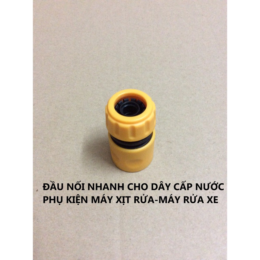 Nối ống nhanh dây cấp nước máy xịt rửa, máy rửa xe áp lực cao