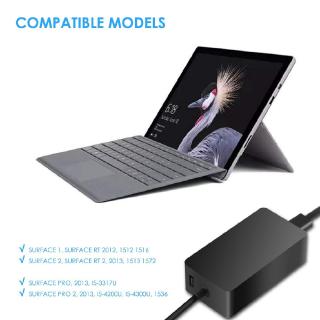 Bộ sạc Microsoft Surface Pro, Bộ đổi nguồn Surface 48W 12V 3.58A cho Microsoft Surface RT, Surface Pro 1 Surface Pro 2
