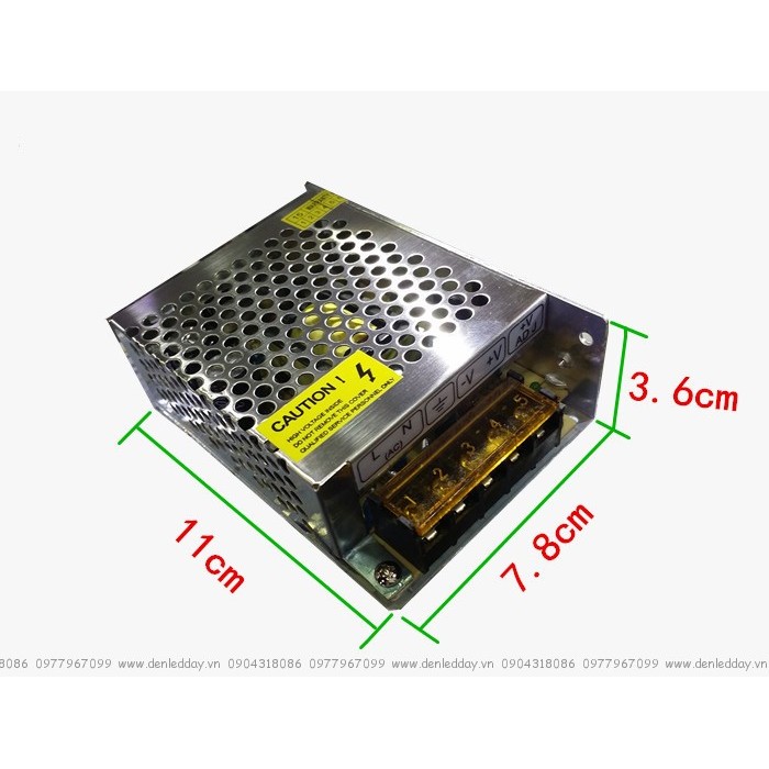 Nguồn LED 12v - 5A