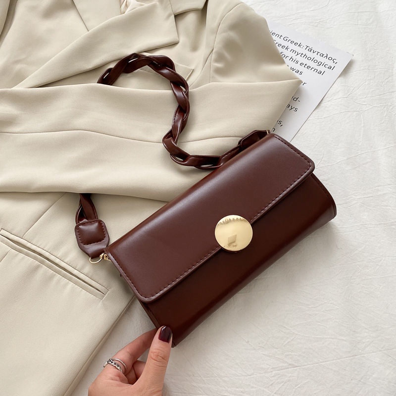 Túi đeo chéo một bên vai phong cách Pháp thanh lịch duyên dáng dành cho nữ