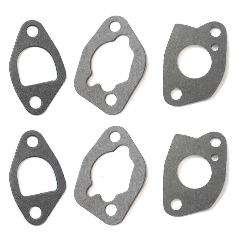 Shas 2 Set Practical Carburetor Carb Gaskets Kit for GX160 GX168 Engines Replacement