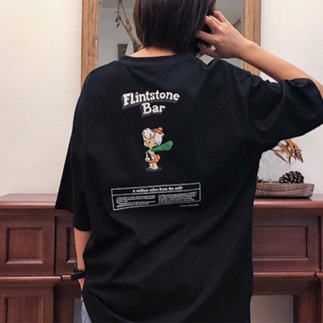 [ PINK ] Áo thun tay lỡ NHÓC CẦM GẬY Unisex | BigBuy360 - bigbuy360.vn