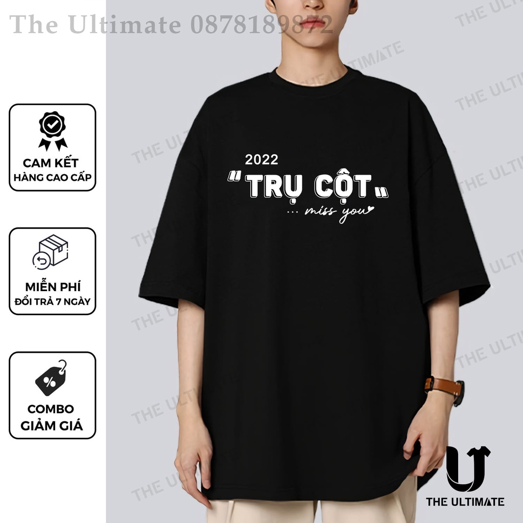 Áo phông đôi Nóc Nhà - Trụ Cột 2022 cực đáng yêu - áo cặp tay lỡ, form rộng 100% cotton co giãn | BigBuy360 - bigbuy360.vn