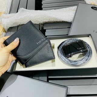 Set ví + thắt lưng fullbox kèm túi giấy hãng