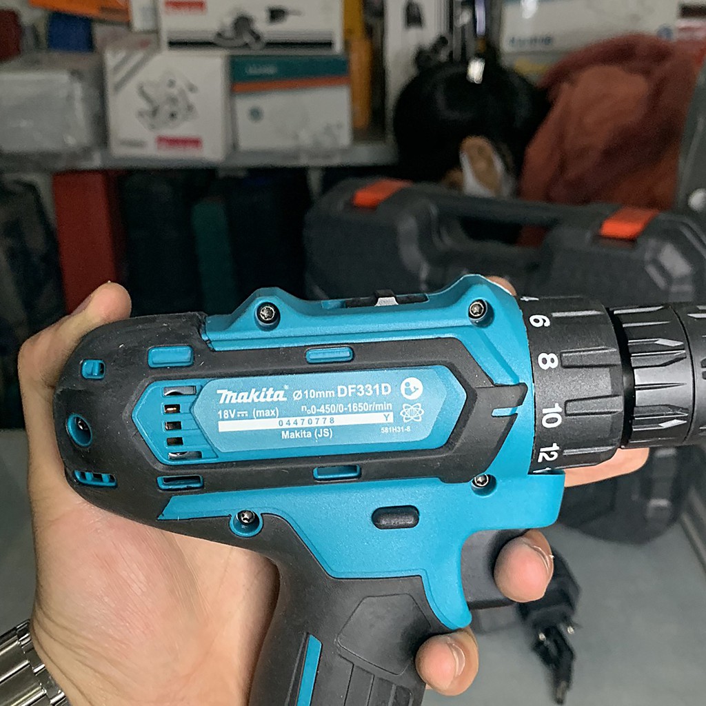 Máy Khoan Pin MAKITA 18V [ FULL BOX + BH 6 Tháng ] - 2 PIN và 1 SẠC