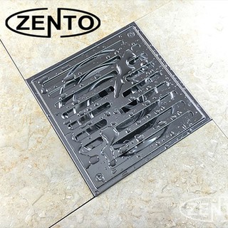 Thoát sàn chống mùi ban công inox304 Zento ZT561-2U (150x150)