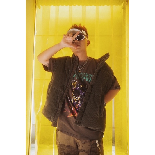 Áo phông ngắn tay Xanh rêu form rộng Unisex T62