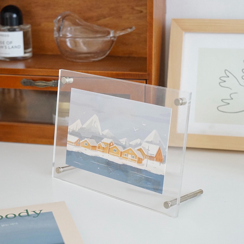 Giá Đỡ Ảnh Bằng Acrylic Thiết Kế Đơn Giản Sáng Tạo