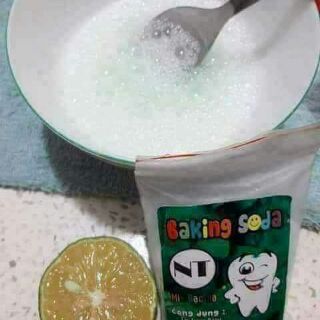 Combo 10 hộp baking soda làm trắng răng thơm miệng