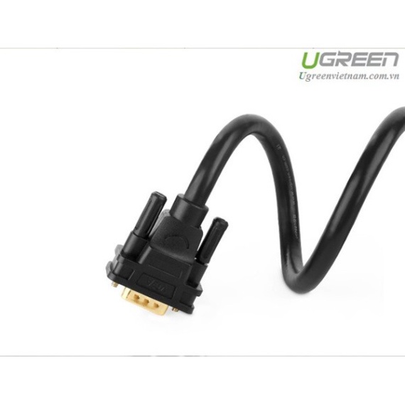 Cáp VGA 3+6C dài 1,5M cho Màn Hình, Máy Chiếu Chính Hãng Ugreen 11630