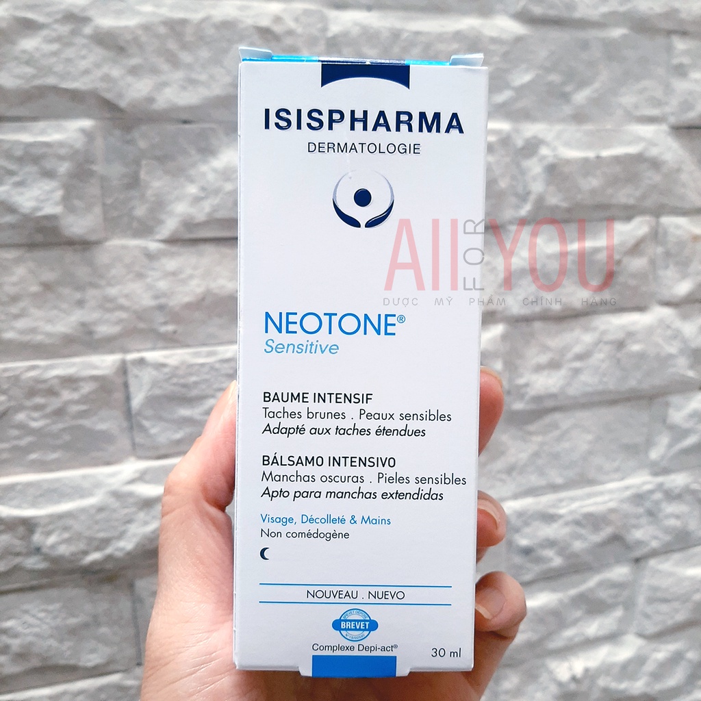 ISIS Pharma Neotone Sensitive 30mL - Kem Giảm Sạm Da, Tàn Nhang Cho Da Nhạy Cảm.