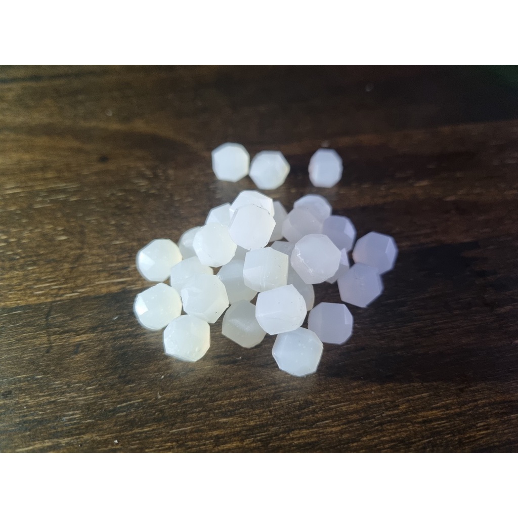 01 Viên bi Đa giác Silicone Mềm 8mm