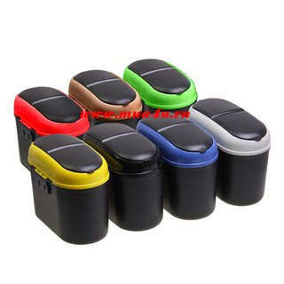 Thùng đựng rác mini trên xe ô tô