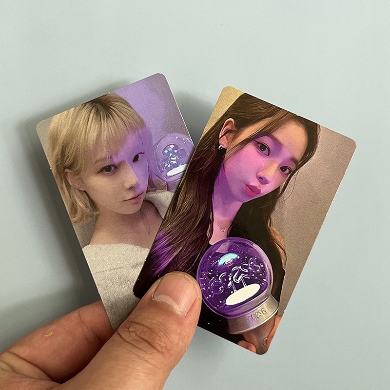 Set 4 Tấm Thẻ Ảnh Lomo Nhóm Nhạc Kpop Aespa