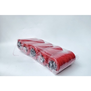 VỈ 5 CUỘN CHỈ MAY 5000M MÀU ĐỎ