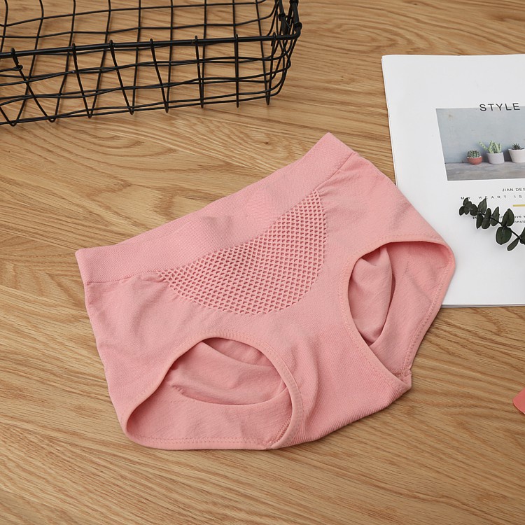 Quần lót NÂNG MÔNG thông hơi COTTON mềm mịn, co dãn (&lt; 60kg)
