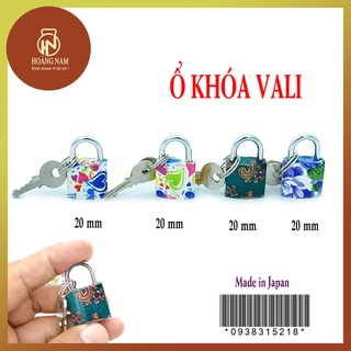 Ổ khóa Japan Size 20mm siêu dể thương - Với họ tiết hình dạng 3D giải pháp an toàn bảo vệ hành lý , khóa dây kéo túi xác