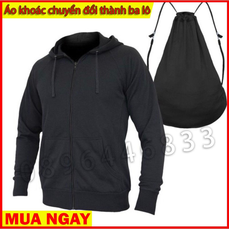 Áo khoác chống nắng chuyển đổi thành ba lô có video | BigBuy360 - bigbuy360.vn