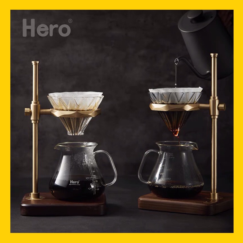 Phễu V60 Hero Chất Liệu Thủy Tinh Dày (Pour Over)