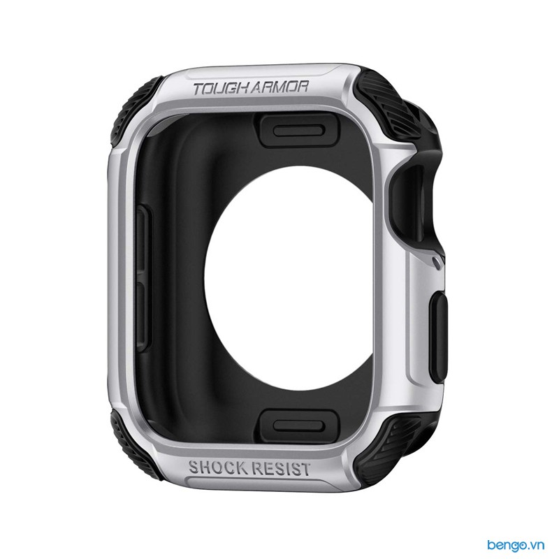 [Mã 267ELSALE hoàn 7% đơn 300K] Ốp Apple Watch Series 4 44mm SPIGEN Tough Armor