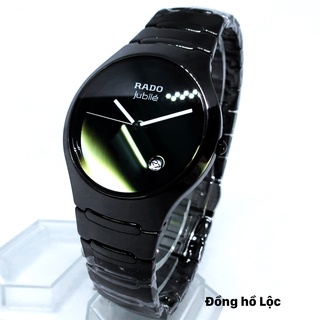 Đồng hồ R.A.D.O Jubile NAM DÂY ĐÁ SAPHIRE NGUYÊN KHỐI CAO CẤP - Tặng 2 pin thay thế