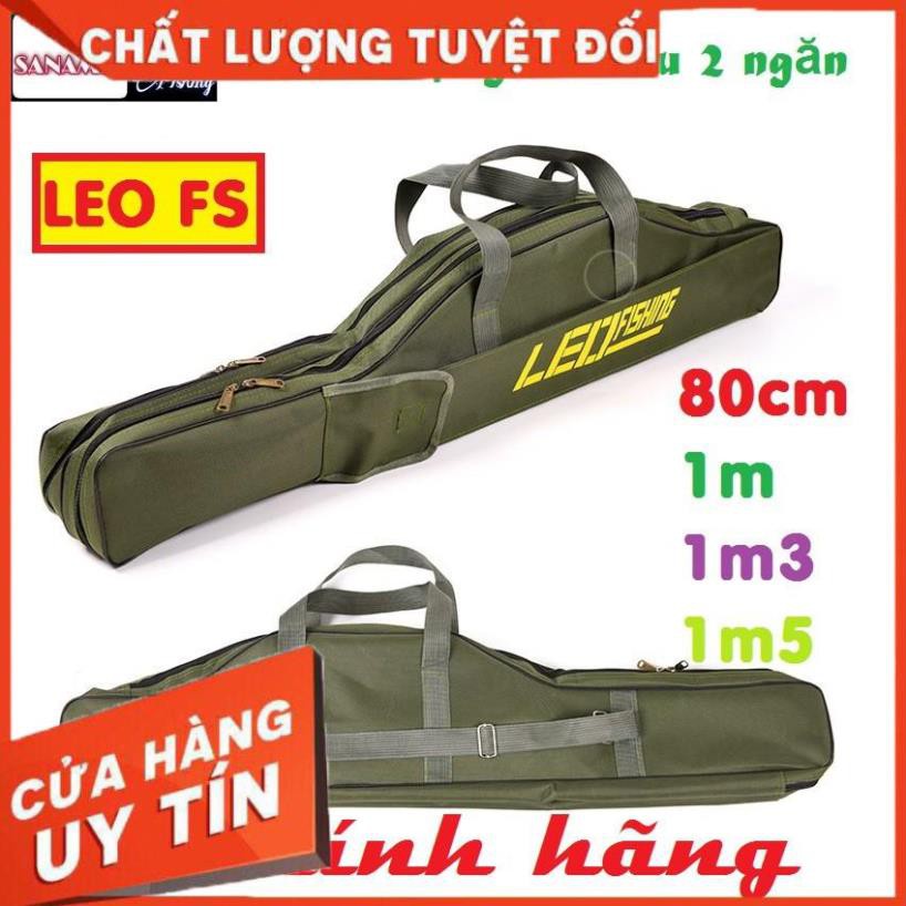 Túi Đựng Đồ Câu Cá Bền Chắc Leo [ HÀNG LOẠI 1 ]đủ sze 80cm 1m 1m3 1m5 chính hãng, vải dày, chống thấm siêu bền