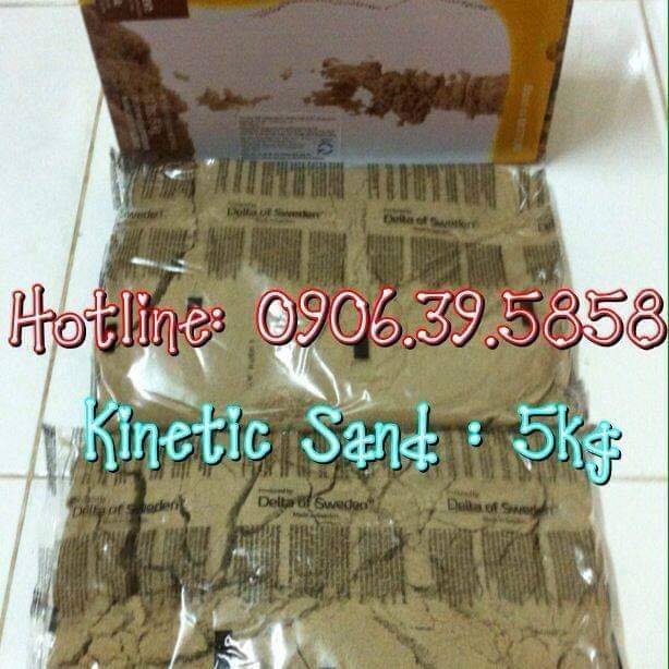 Kinetic sand 5kg ( Cát động lực 100% Thuỵ Điển )