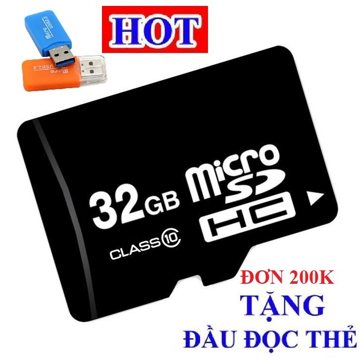 Thẻ nhớ micro SDHC  NTC (Đen )Chuyên dụng Cho  Smartphone, máy tính bảng, loa, đài