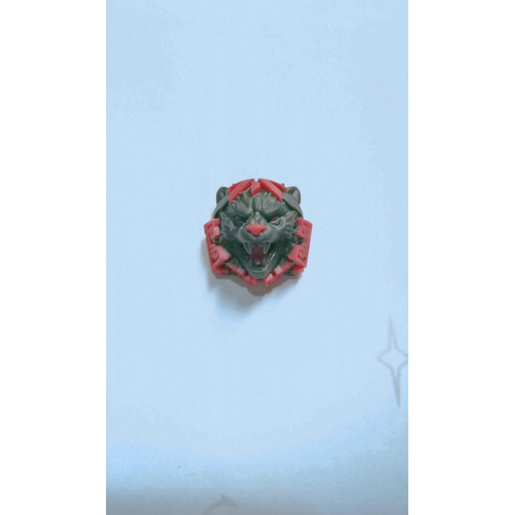 Keycap artisan gấu fnatic  trang trí bàn phím cơ gaming.