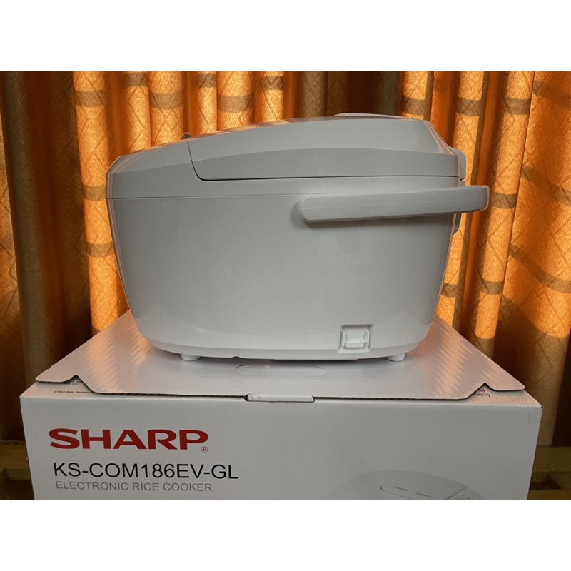 Nồi cơm điện tử Sharp 1.8l KS-COM186EV-GL và KS-COM185EV-SL - Chính hãng, bảo hành 12 tháng, Hàng đập h