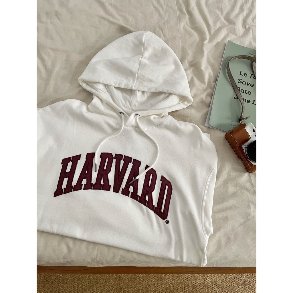 NOBITA HOME - Áo hoodie nỉ bông HARVARD