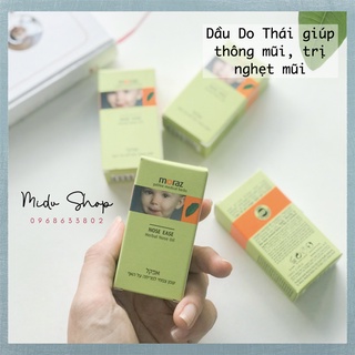 Dầu thiên nhiên moraz nose ease, xuất xứ do thái, 100% từ tự nhiên