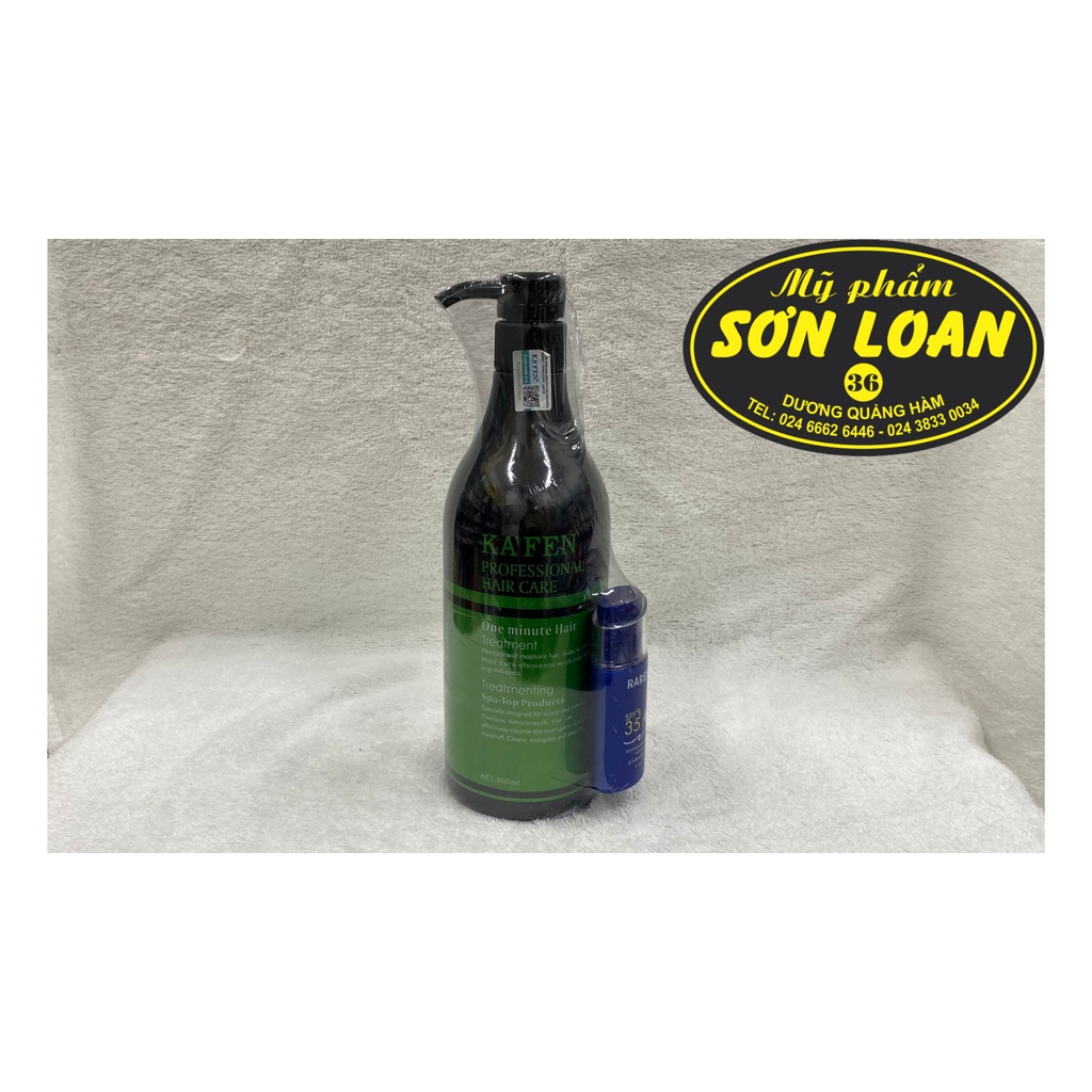 Cặp dầu cặp gội + xả KAFEN Xanh CHÍNH HÃNG siêu mềm mượt
