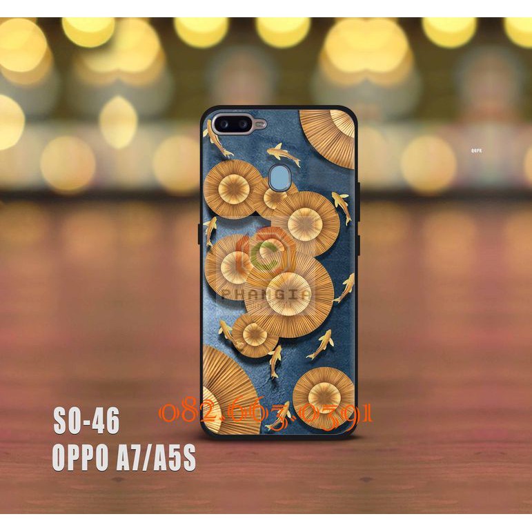 Ốp lưng Oppo A7 / A5S hình cá koi siêu đẹp