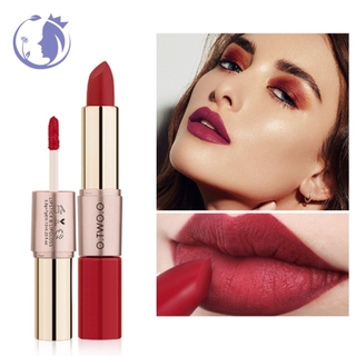 (Hàng Mới Về) Son Môi 2 Trong 1 Chống Thấm Nước Lâu Trôi Dưỡng Ẩm Trang Điểm Làm Đẹp Cho Học Sinh