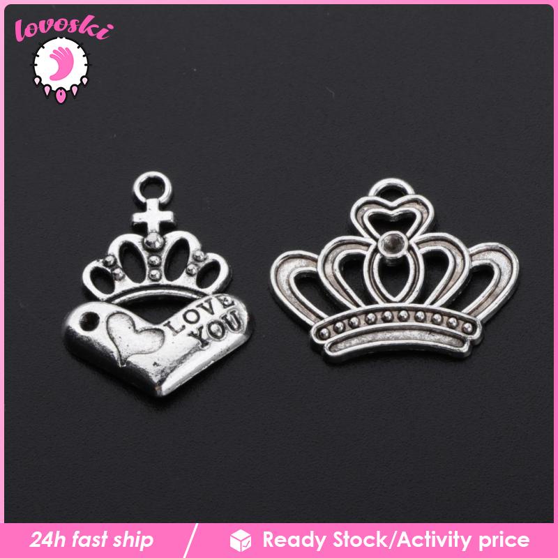 Móc Khóa / Vòng cổ / Túi Xách Mini 17x Hình Vương Miện Dễ Thương