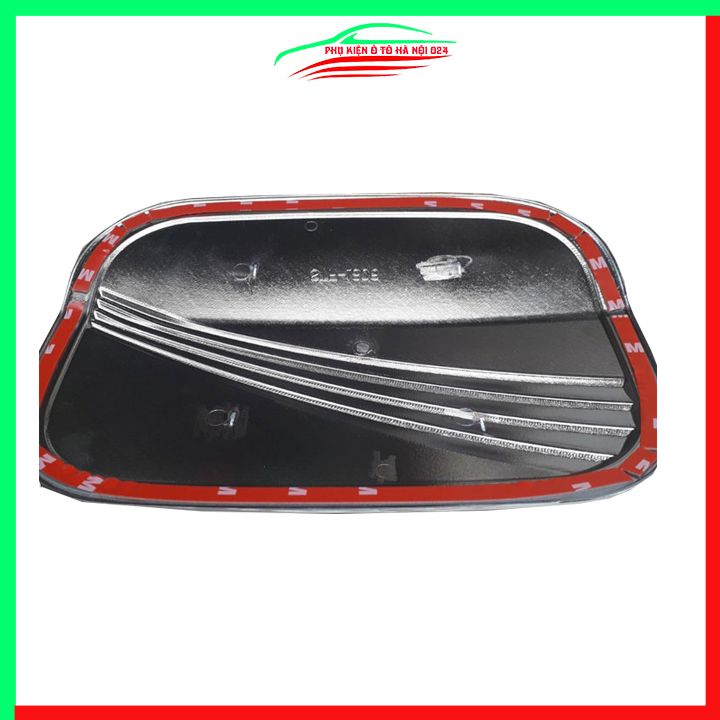 Ốp nắp xăng Santafe 2019-2023 mạ crom bảo vệ chống trầy trang trí ô tô