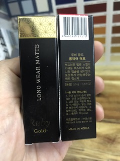 Son lì Hàn Quốc Ruby Long Wear Matte