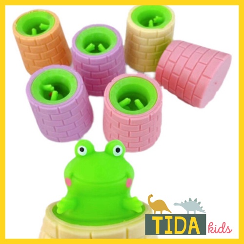 Ếch Ngồi Đáy Giếng ⚡ HOT TREND ⚡ Squishy Mochi Cute, Đồ Chơi Xả Stress Dễ Thương Xua Tan Căng Thẳng, TiDa Kids Shop