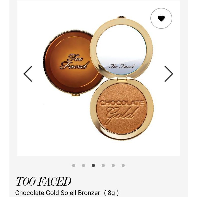 PHẤN TẠO KHỐI TOO FACED CHOCOLATE SOLEIL BRONZER 8G NHẬP KHẨU CHÍNH HÃNG - 4479