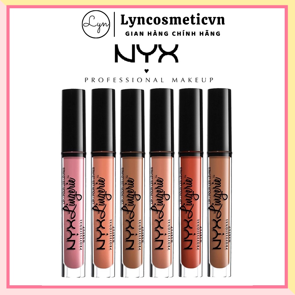 Son kem lì Nyx Lingerie Liquid Lipstick