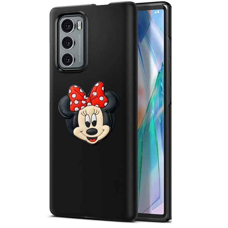 Ốp Điện Thoại silicon tpu Có Giá Đỡ Họa Tiết Hoạt Hình Cho lg wing 5g lm-f100em lm-f100vm