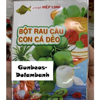 Bột rau câu con cá dẻo