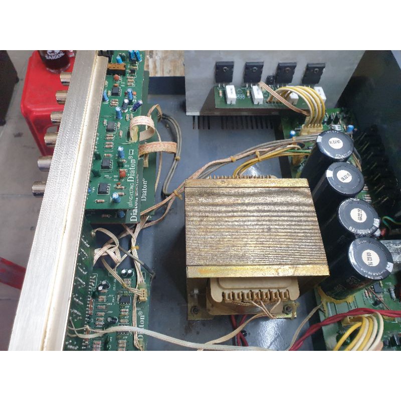 Ampli karaoke Điaton PA 203GNV (8 lớn