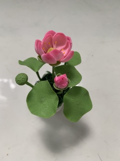 Hoa đất sét mini các loại