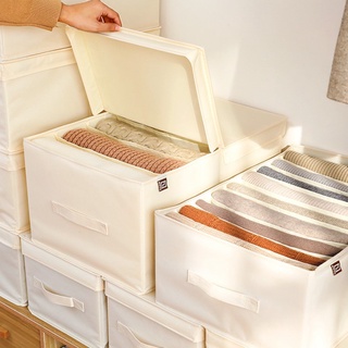 Túi vải đựng quần áo hộp đựng quần áo khay 7 ngăn sắp xếp tủ đồ gọn gàng tiện lợi chất vải oxford thơm nhẹ GAMHOUSE
