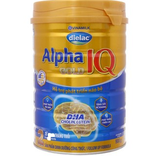 Sữa bột dielac alpha gold iq 2 lon 900g date 5/2020
