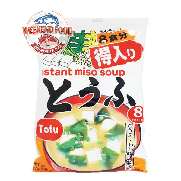 [Hàng Nhật] Súp Miso ăn liền MIKO BRAN ICHI 8 phần/gói