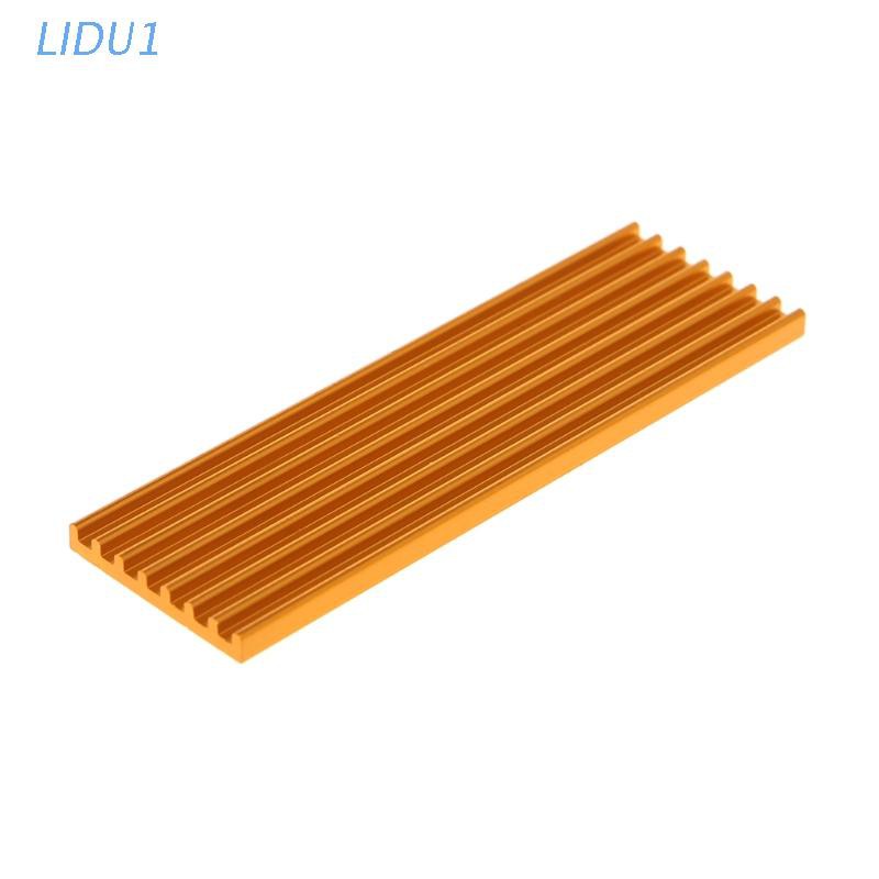 Bộ Tản Nhiệt Bằng Nhôm Cho Ổ Đĩa Ssd 2280 70x22 X 3mm Lidu1